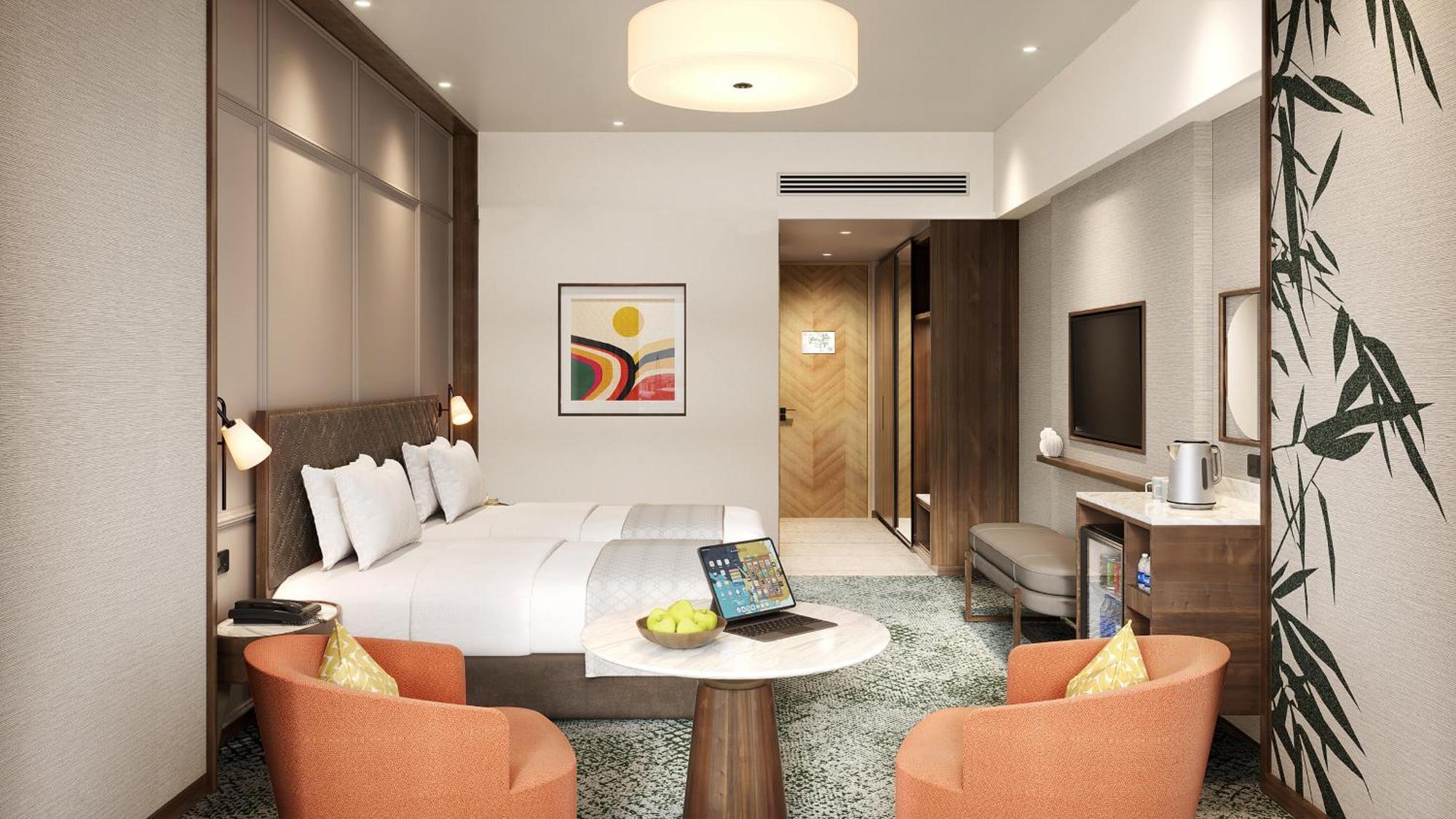 Holiday Inn New Delhi Mayur Vihar Noida By Ihg מראה חיצוני תמונה Deluxe Room